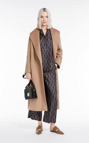 MaxMara Cashmere Robe Coats CAMEL | MMR593895