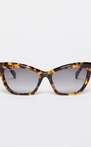 MaxMara Cat-eye Sunglasses TAWNY BRONZE BROWN | MMR594298