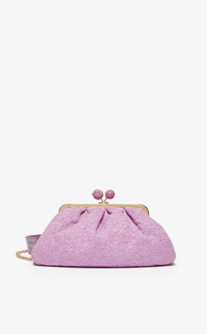 MaxMara Hommage À La France Pasticcinoin Lace Weekend Bag LAVENDER | MMR594171