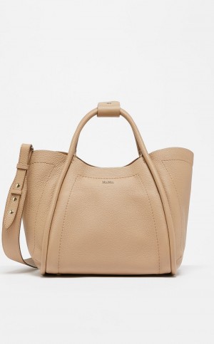 MaxMara Leather Marine Bag TURTLEDOVE | MMR594135