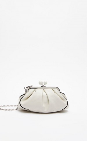 MaxMara Nappa Leather Pasticcino Weekend Bag MILK | MMR594162