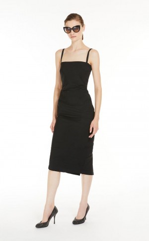 MaxMara Radzimir Bustier Dresses BLACK | MMR593370