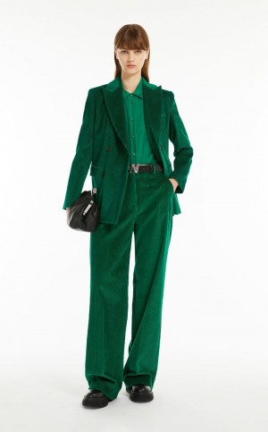 MaxMara Silk Blouses EMERALD | MMR593572