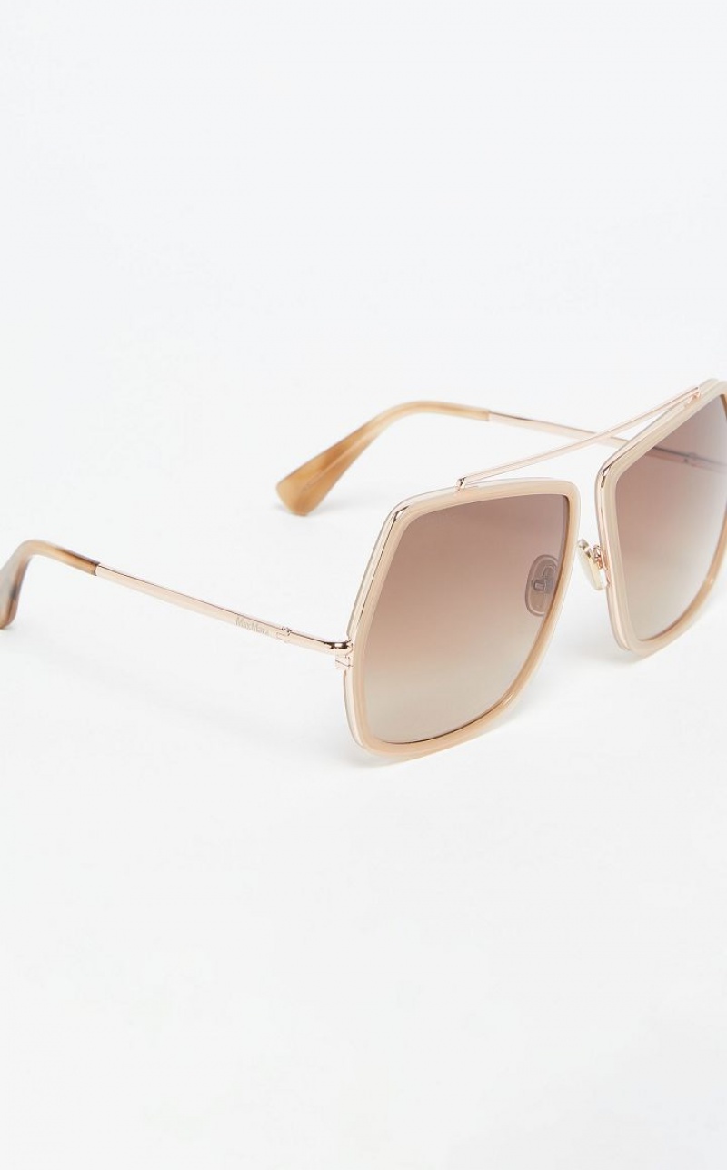 MaxMara Butterfly Sunglasses BROWN | MMR594304