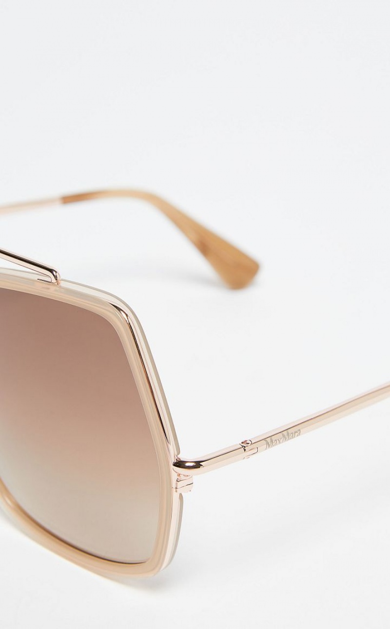 MaxMara Butterfly Sunglasses BROWN | MMR594304