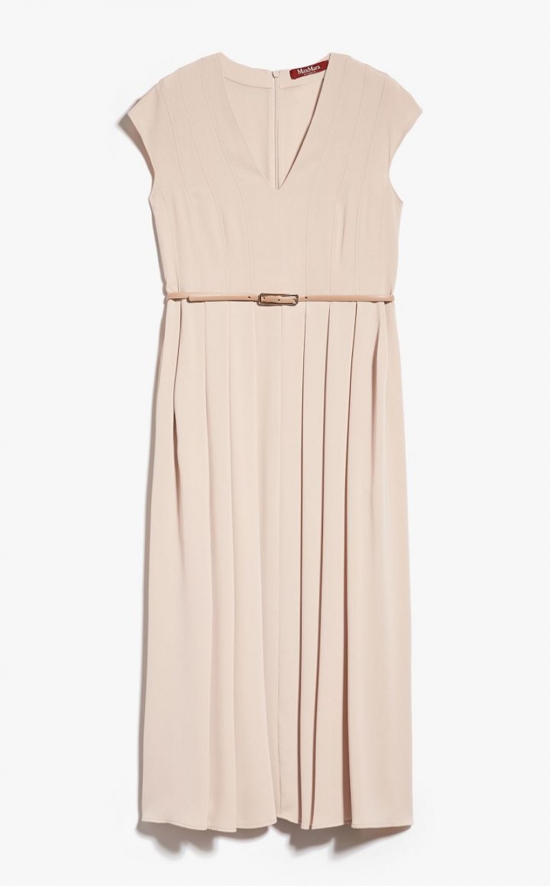 MaxMara Cady Belted Dresses MAKE UP NUDE | MMR593342