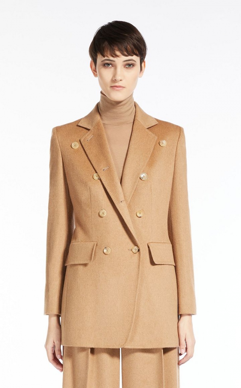 MaxMara Camel Colour Blazers CAMEL | MMR594082