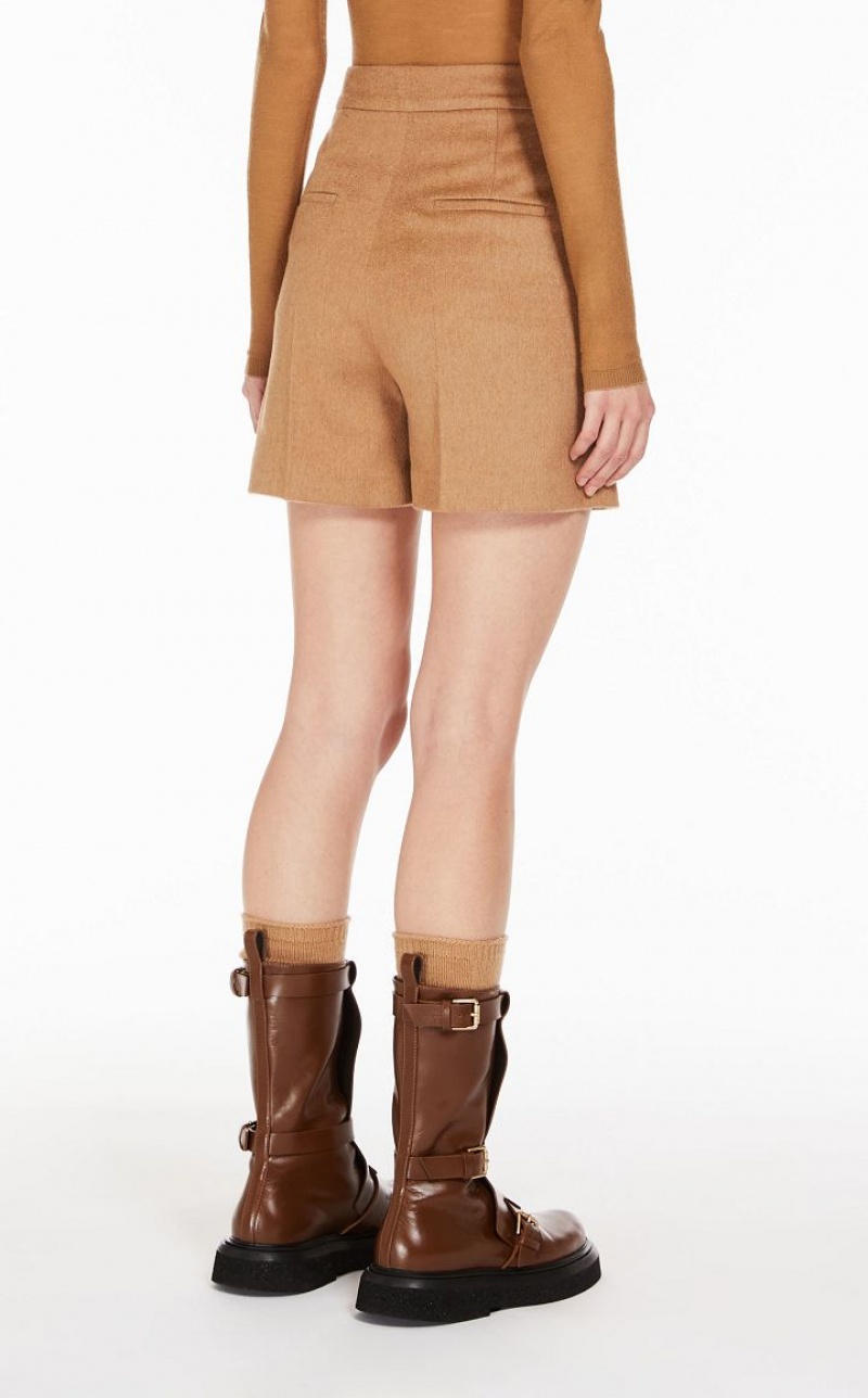 MaxMara Camel Colour Shorts Trousers CAMEL | MMR593737