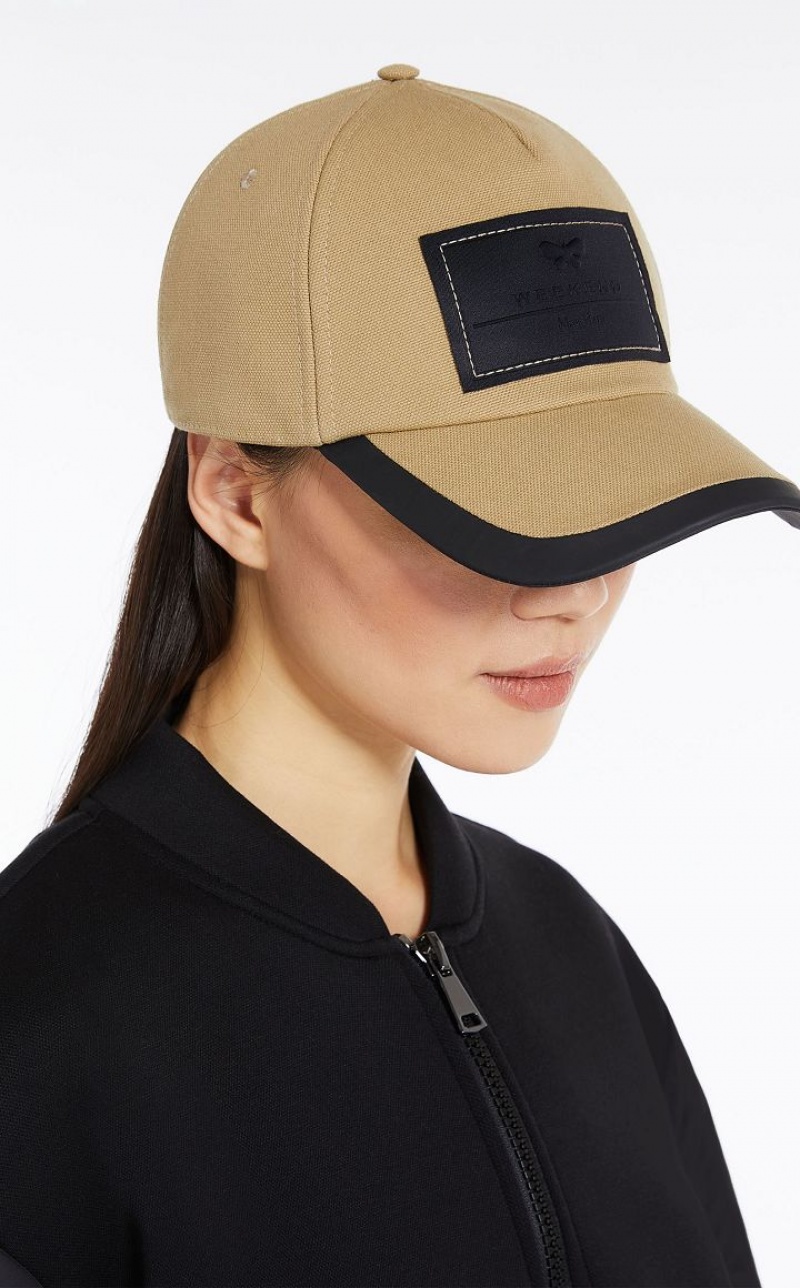 MaxMara Canvas Cap CAMEL | MMR594319