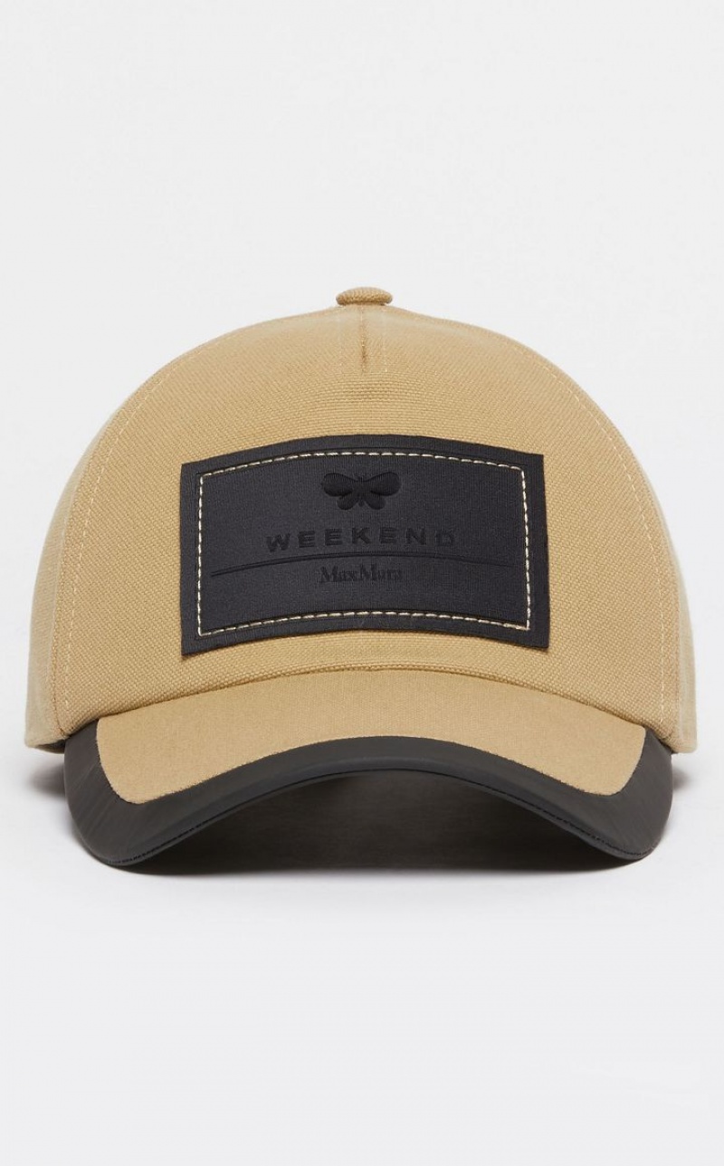 MaxMara Canvas Cap CAMEL | MMR594319