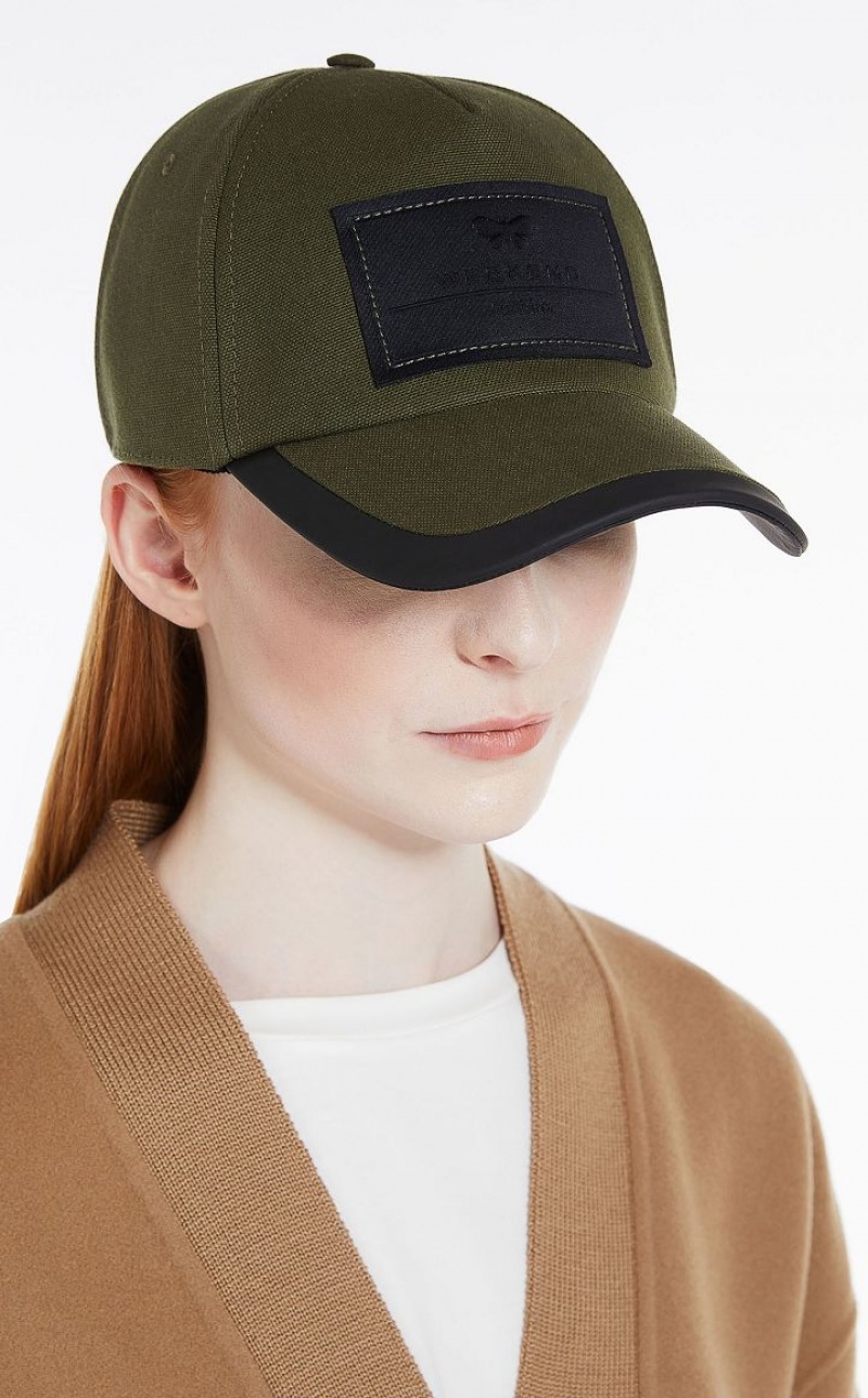 MaxMara Canvas Cap KAKI | MMR594317