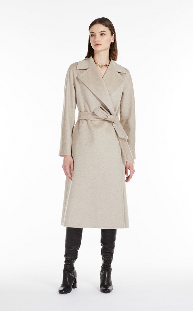 MaxMara Cashmere, Alpaca And Wool Coats BEIGE | MMR593852