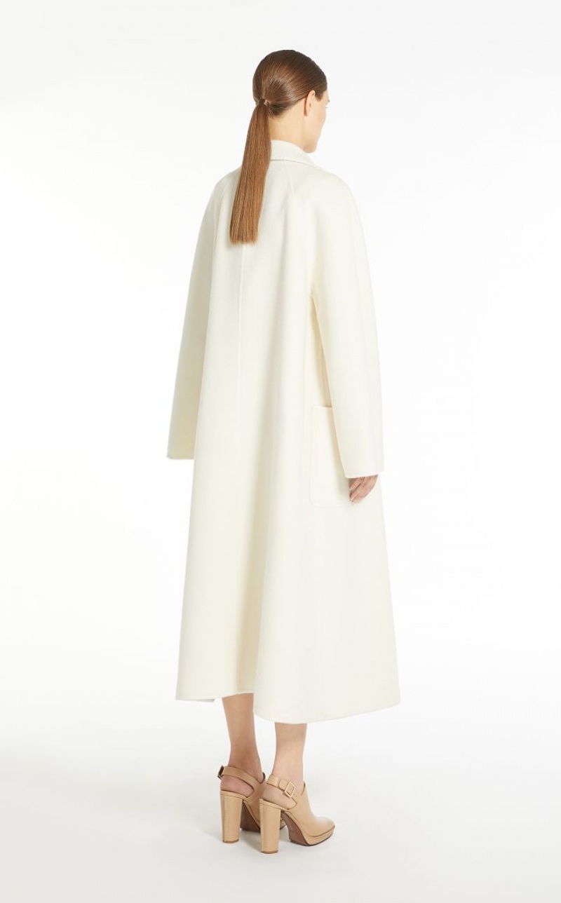 MaxMara Cashmere Coats IVORY | MMR593832