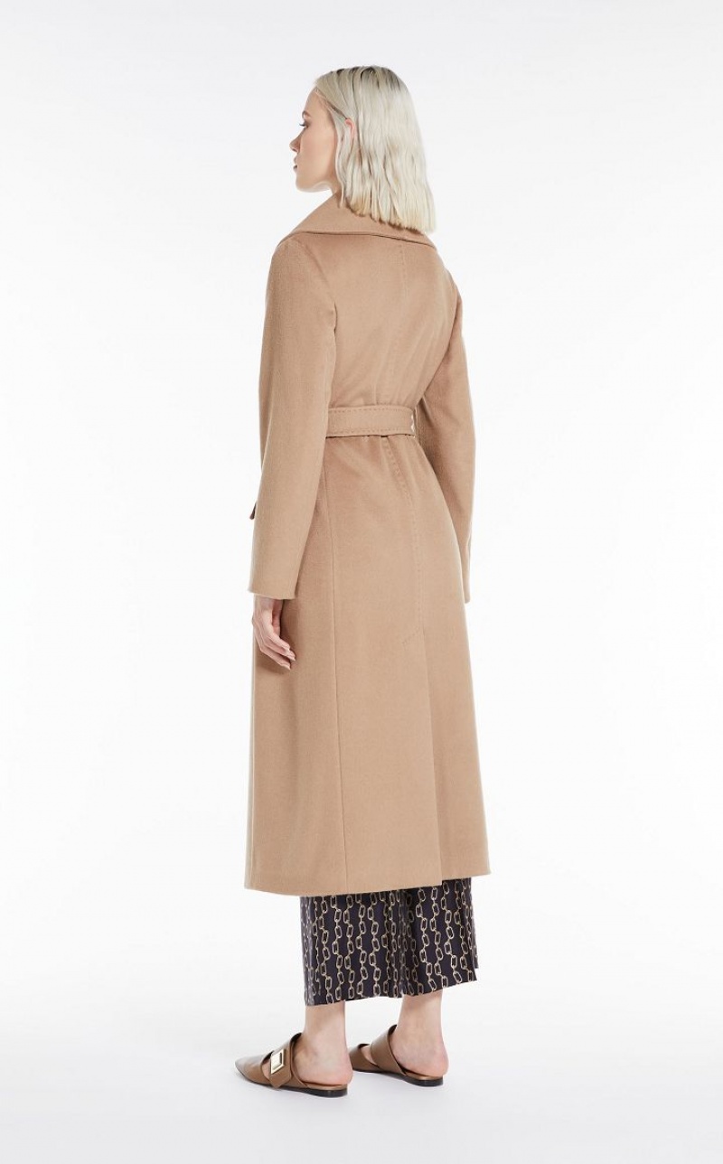 MaxMara Cashmere Robe Coats CAMEL | MMR593895