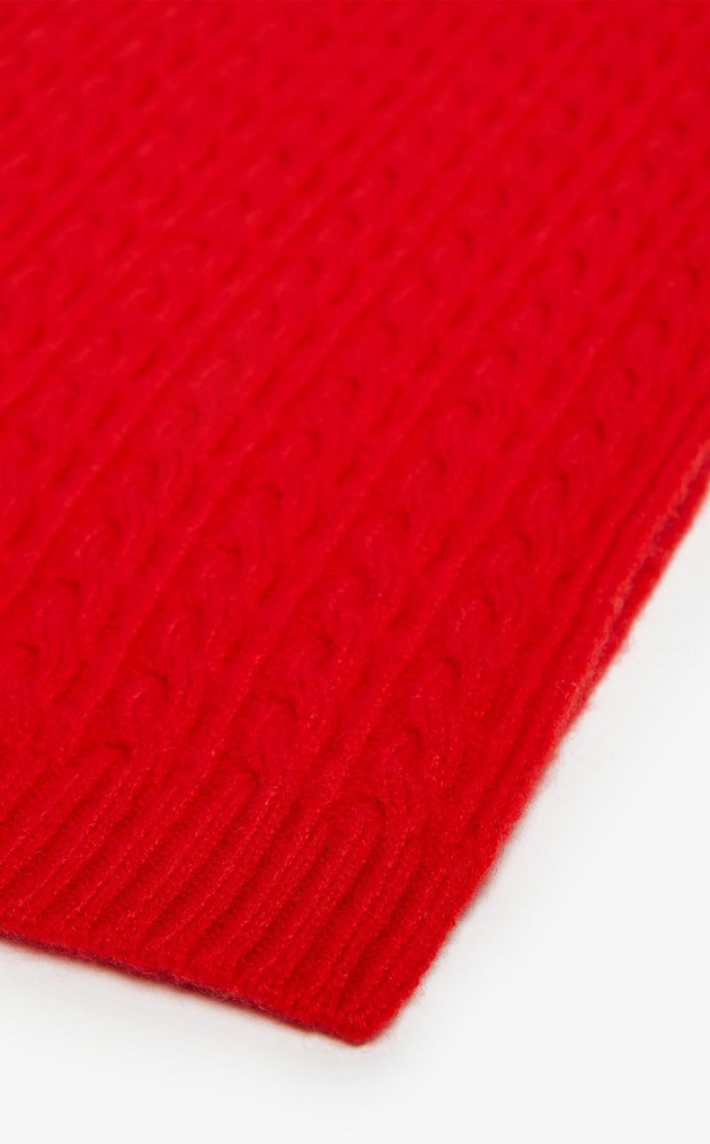 MaxMara Cashmere Scarf Scarves RED | MMR594260