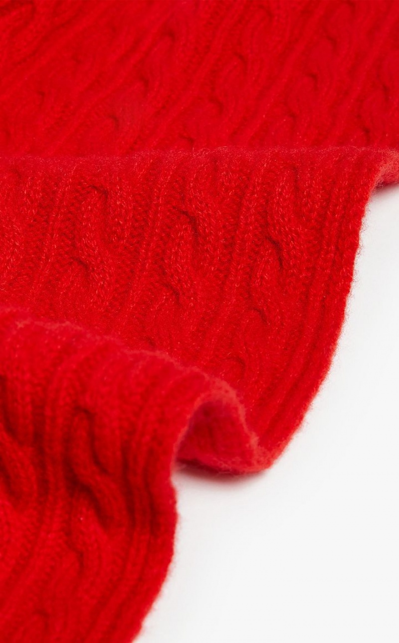 MaxMara Cashmere Scarf Scarves RED | MMR594260