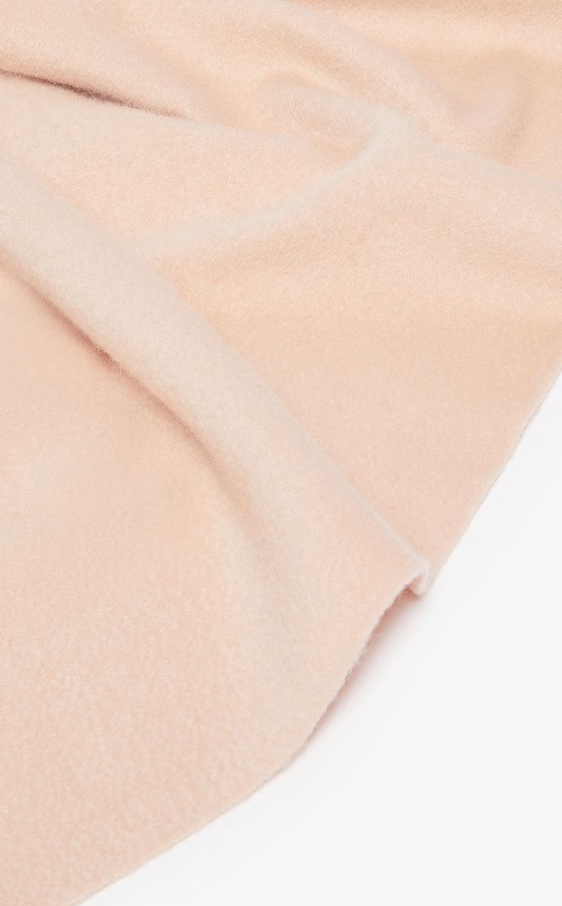 MaxMara Cashmere Stole With Embroidery Scarves PINK | MMR594269