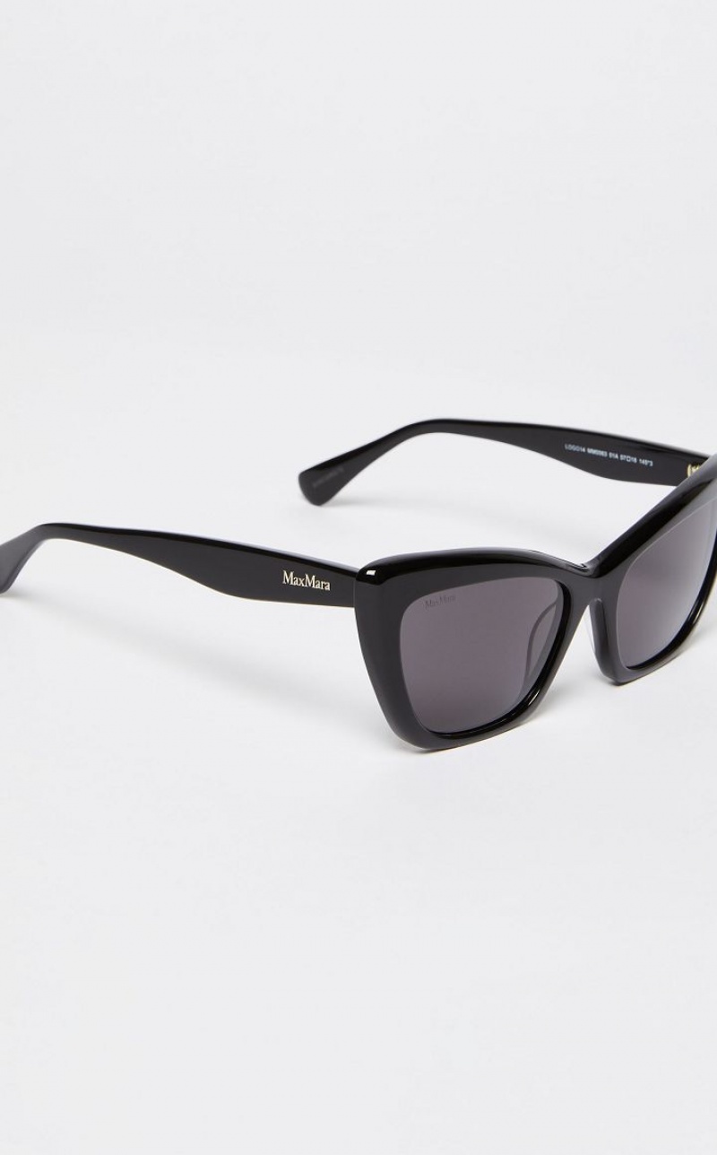 MaxMara Cat-eye Sunglasses BLACK | MMR594297