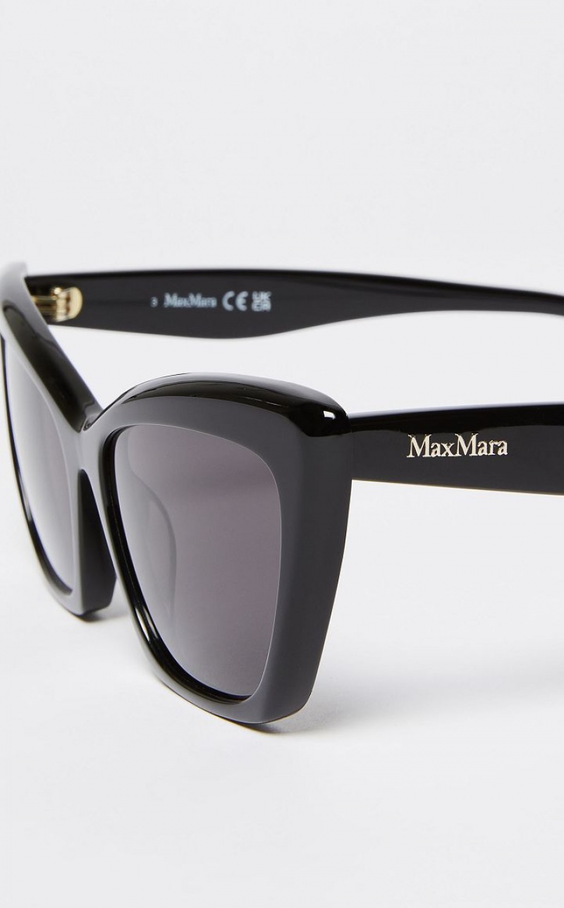 MaxMara Cat-eye Sunglasses BLACK | MMR594297