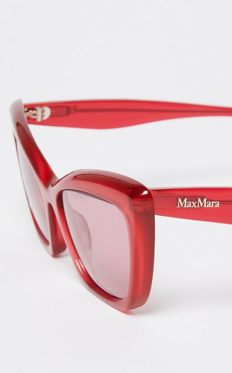 MaxMara Cat-eye Sunglasses RED | MMR594296