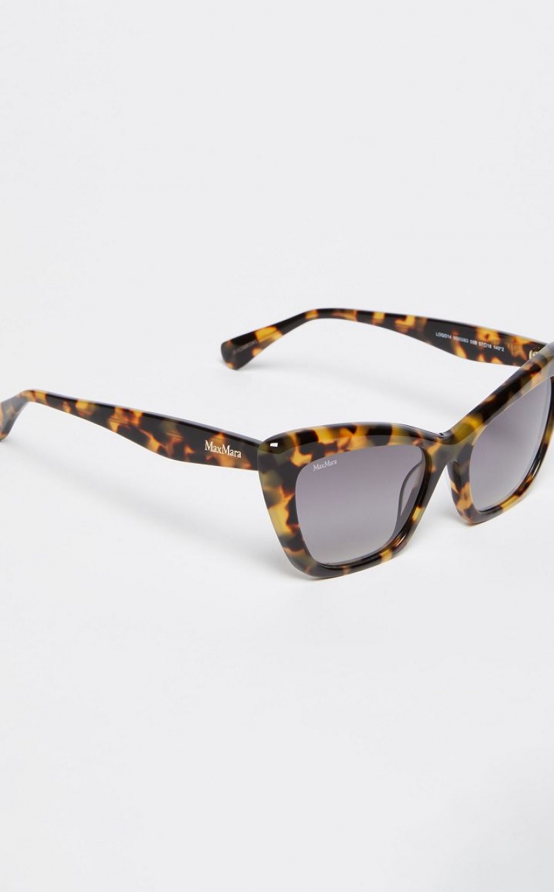 MaxMara Cat-eye Sunglasses TAWNY BRONZE BROWN | MMR594298