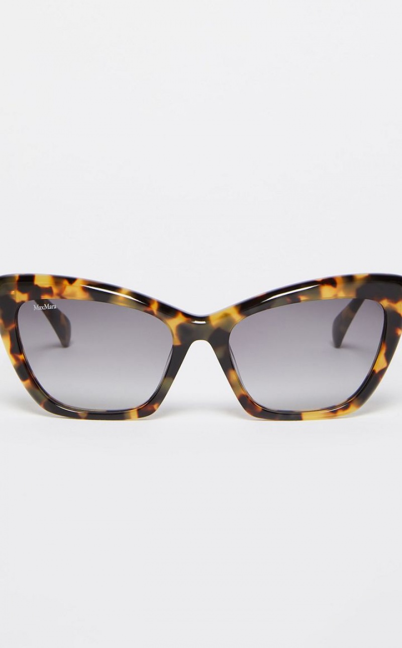 MaxMara Cat-eye Sunglasses TAWNY BRONZE BROWN | MMR594298