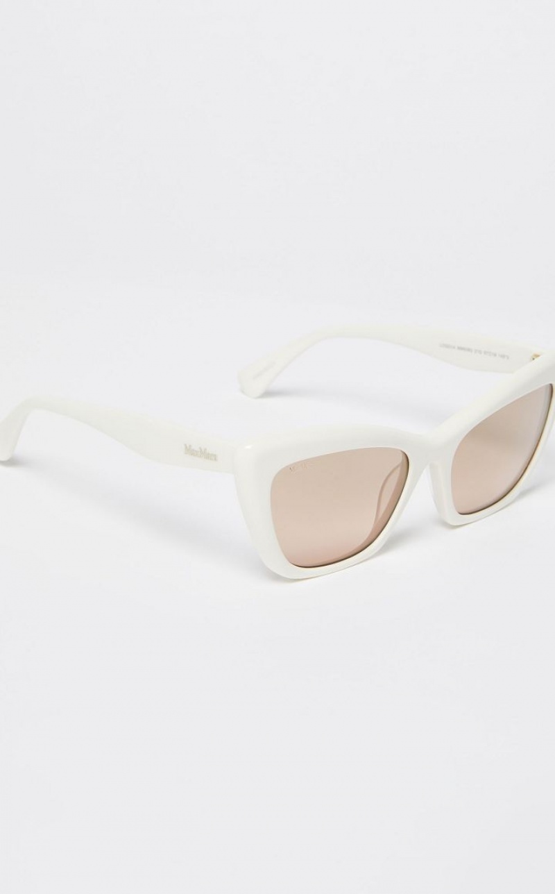 MaxMara Cat-eye Sunglasses WHITE | MMR594295