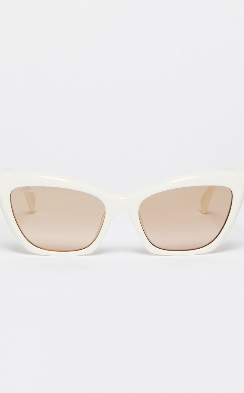 MaxMara Cat-eye Sunglasses WHITE | MMR594295