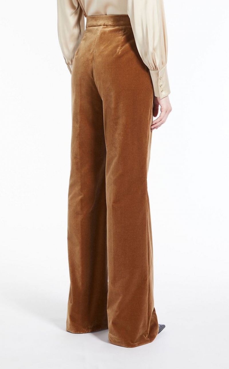 MaxMara Cotton Velvet Suit CAMEL | MMR593502