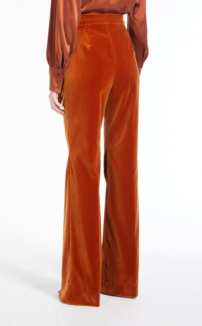 MaxMara Cotton Velvet Suit RUST | MMR593544