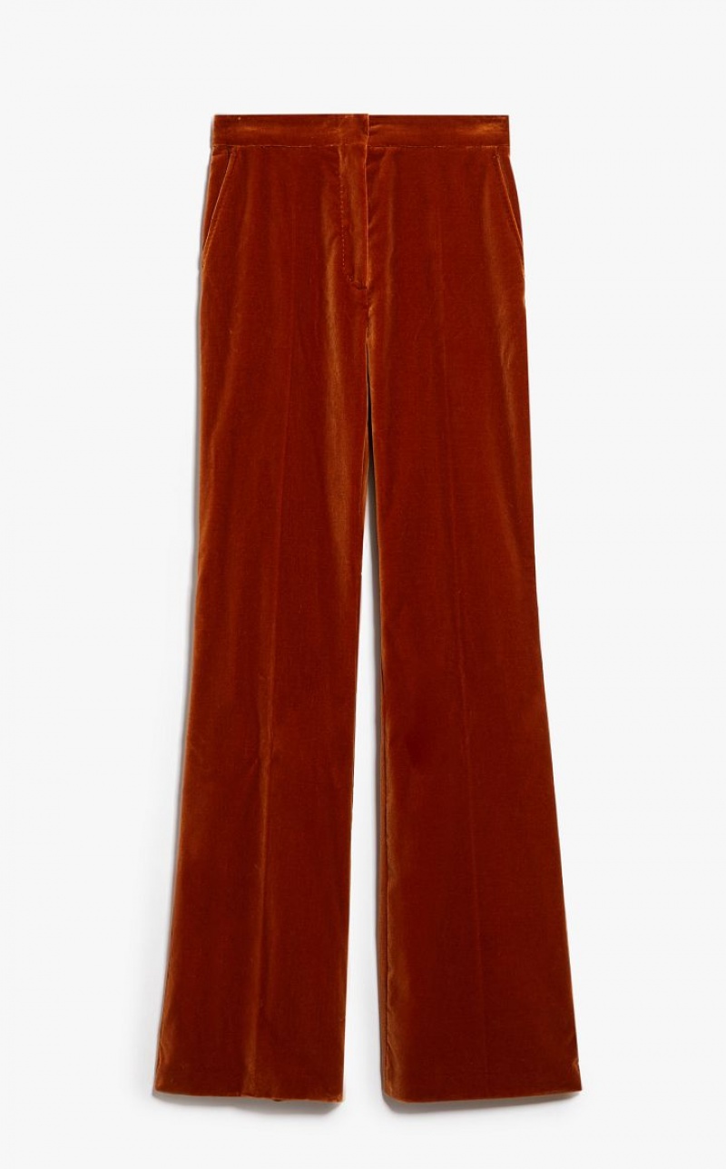 MaxMara Cotton Velvet Suit RUST | MMR593544