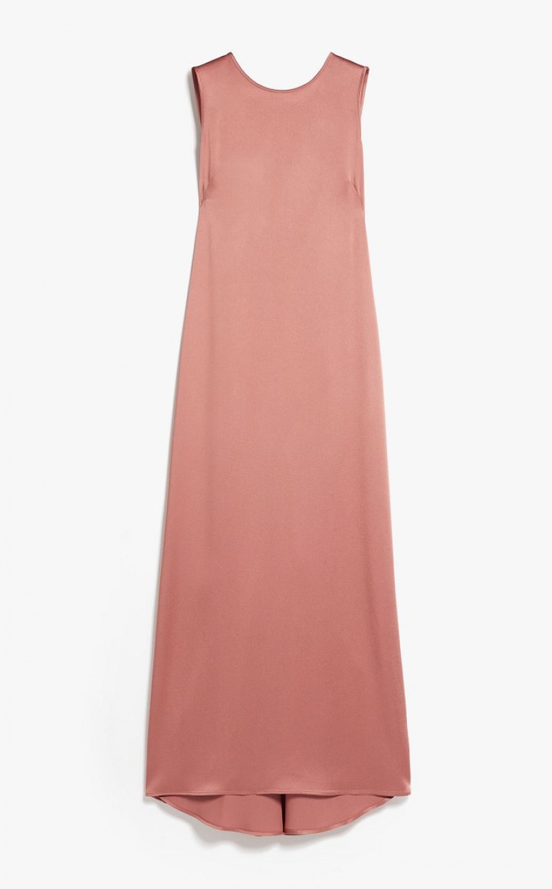 MaxMara Crepe Envers Satin Dresses ANTIQUE ROSE | MMR593337