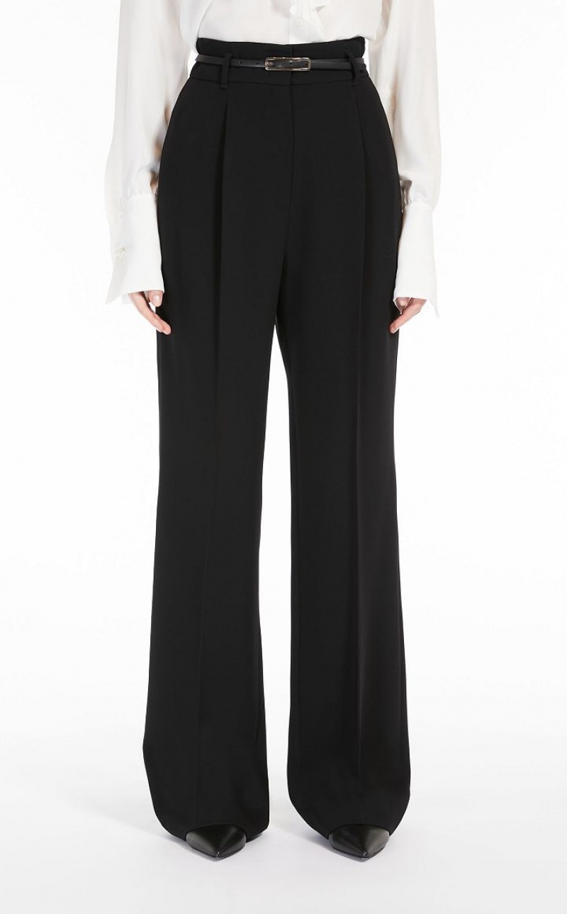 MaxMara Fluid-fit Technical Cady Suit BLACK | MMR593535