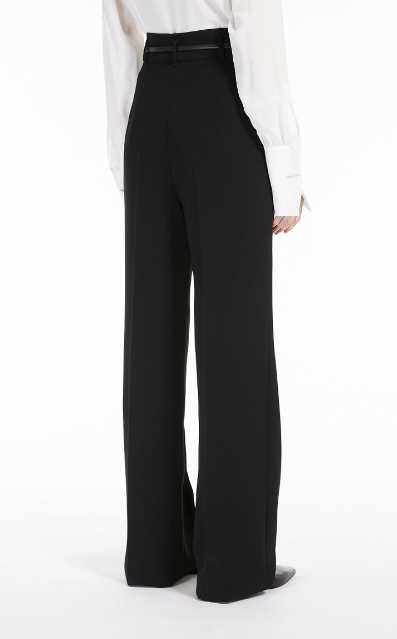 MaxMara Fluid-fit Technical Cady Suit BLACK | MMR593535