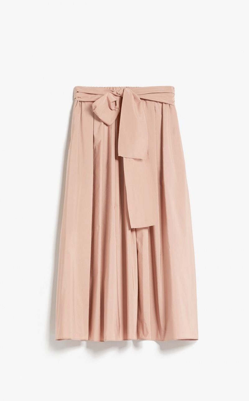 MaxMara Full In Taffeta Skirts PEACH | MMR593727