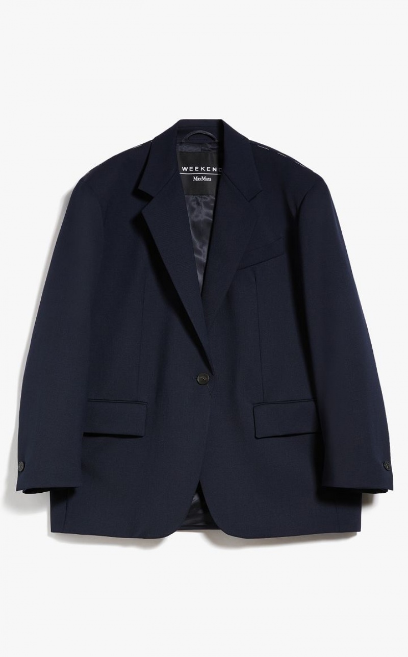 MaxMara Gabardine Blazers ULTRAMARINE | MMR594031