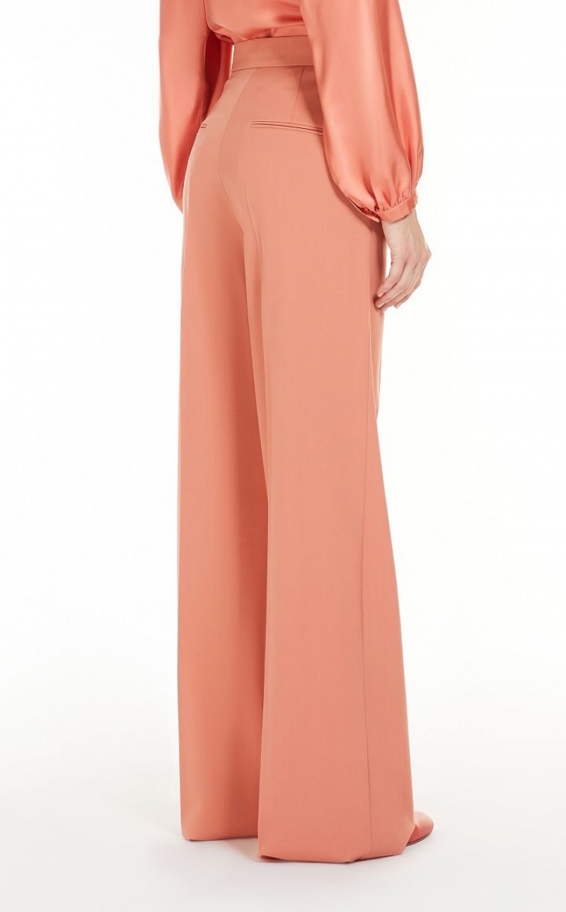 MaxMara High-waisted Wool Suit SALMON | MMR593505