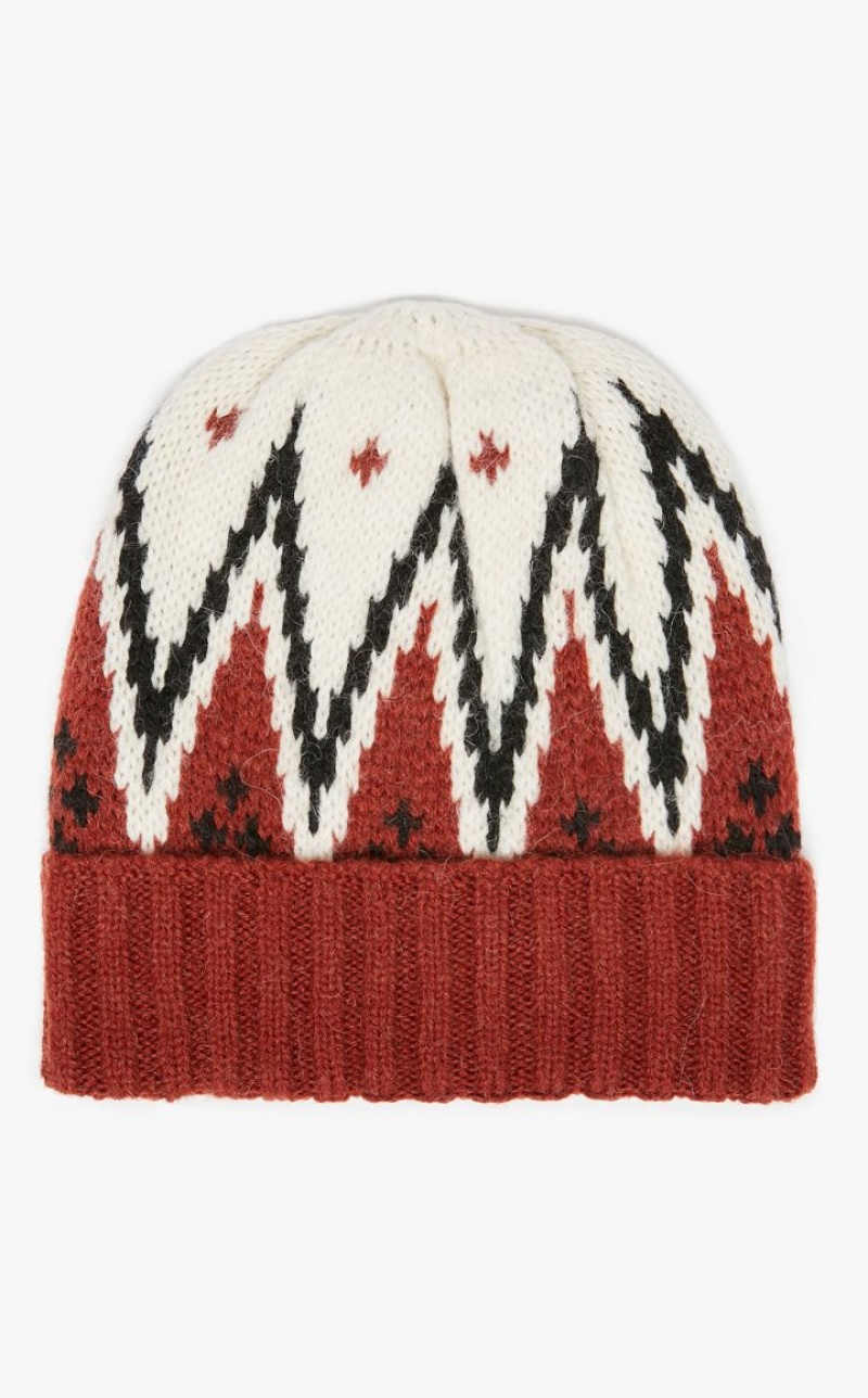 MaxMara In Alpaca And Wool Yarn Hat WHITE | MMR594307