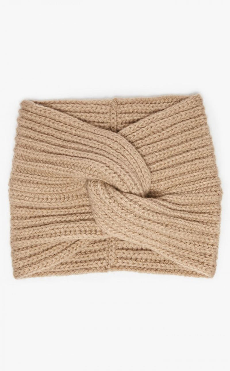 MaxMara In Wool Yarn Hat CAMEL | MMR594315