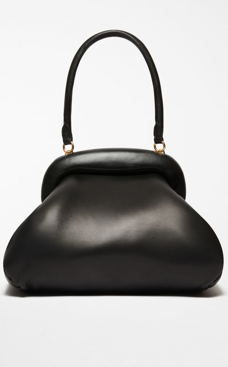 MaxMara Large Nappa-leather Bouba Sportmax Bag BLACK | MMR594178