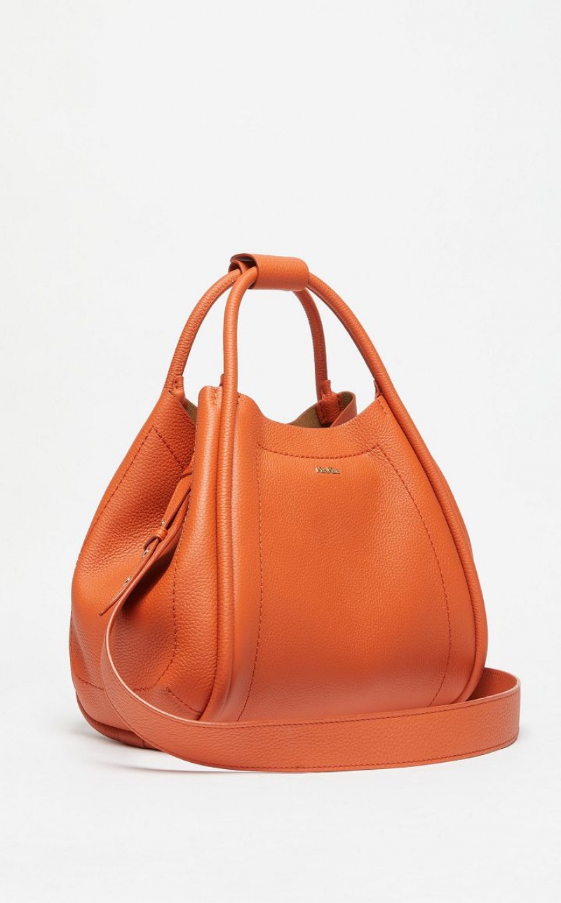 MaxMara Leather Marine Bag ORANGE | MMR594132