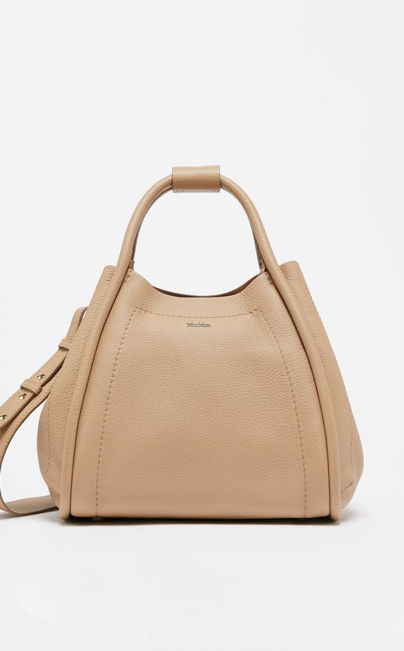 MaxMara Leather Marine Bag TURTLEDOVE | MMR594135