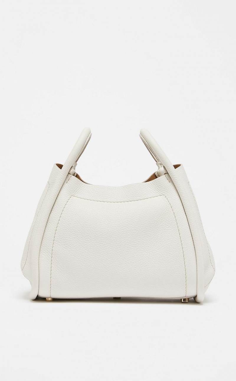 MaxMara Leather Marine Bag WHITE | MMR594131