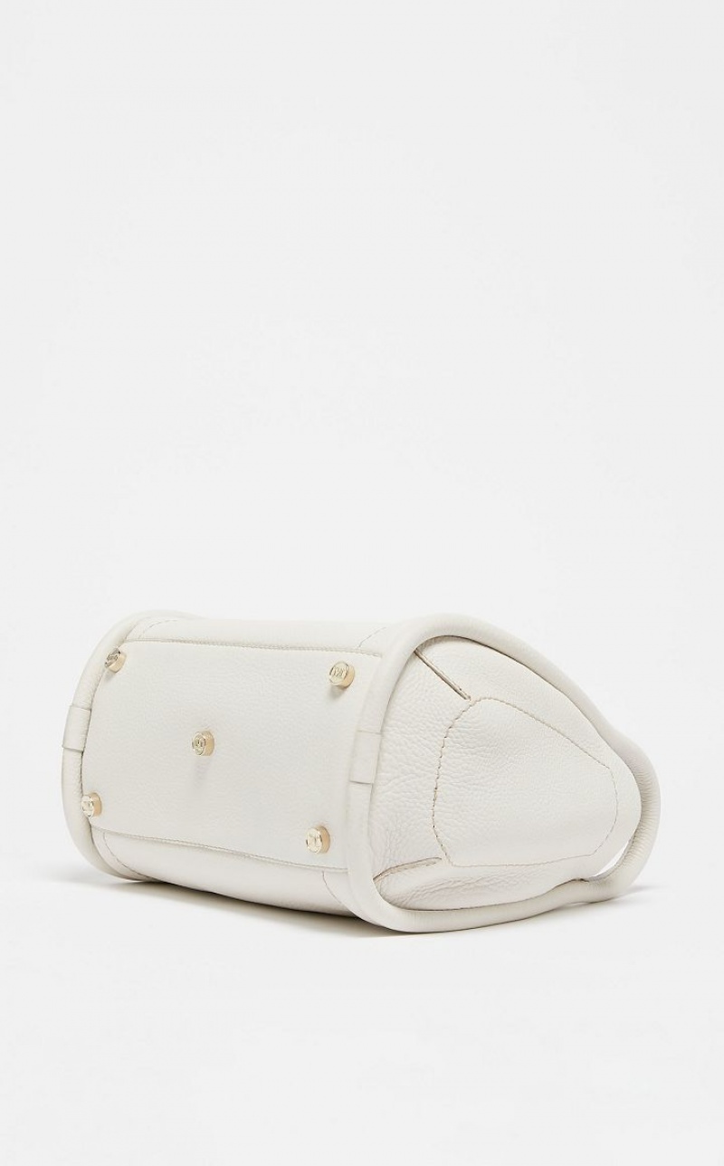 MaxMara Leather Marine Bag WHITE | MMR594131