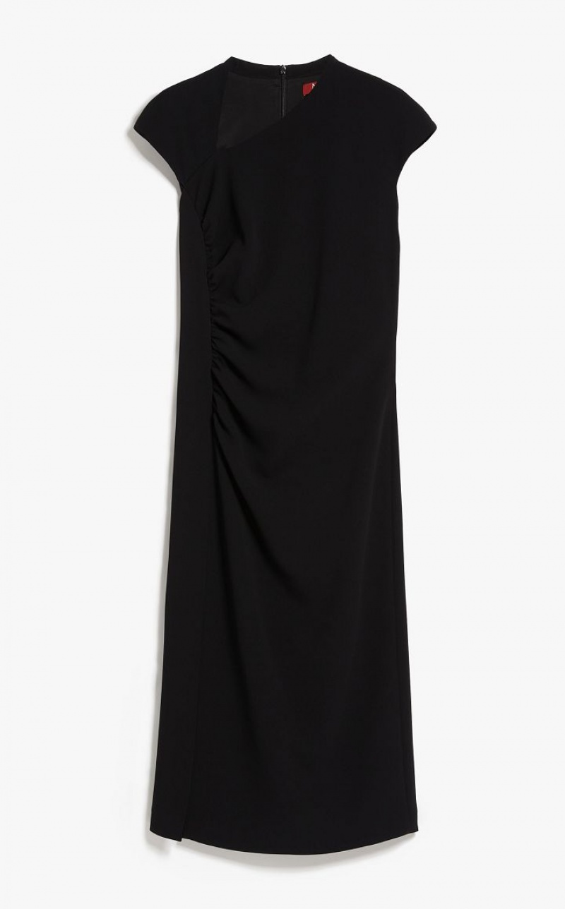 MaxMara Long Cady Dresses BLACK | MMR593409