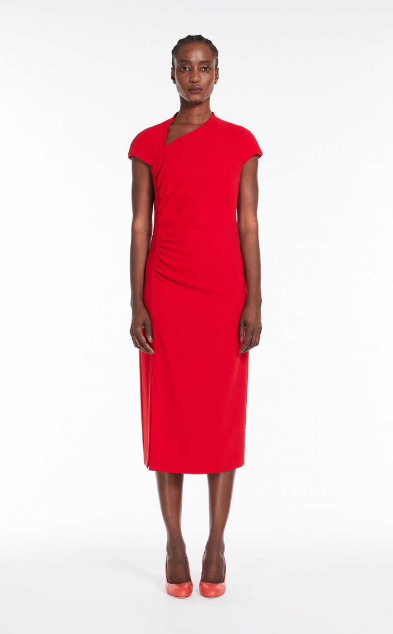 MaxMara Long Cady Dresses RED | MMR593343