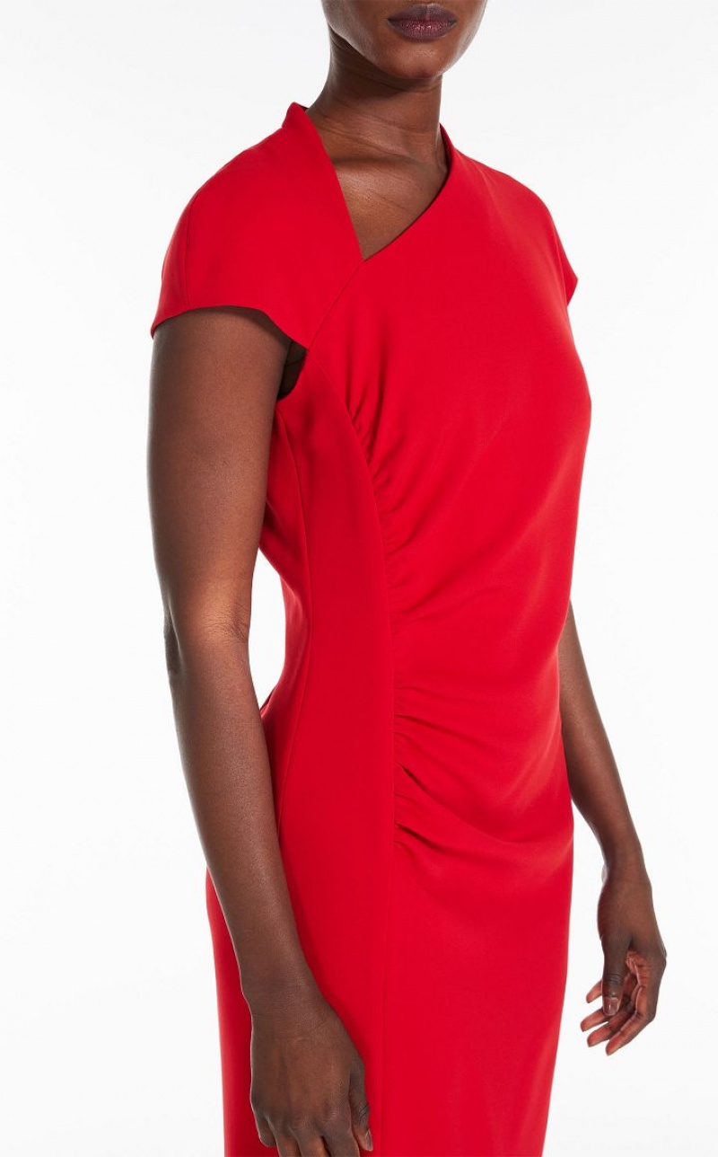 MaxMara Long Cady Dresses RED | MMR593343