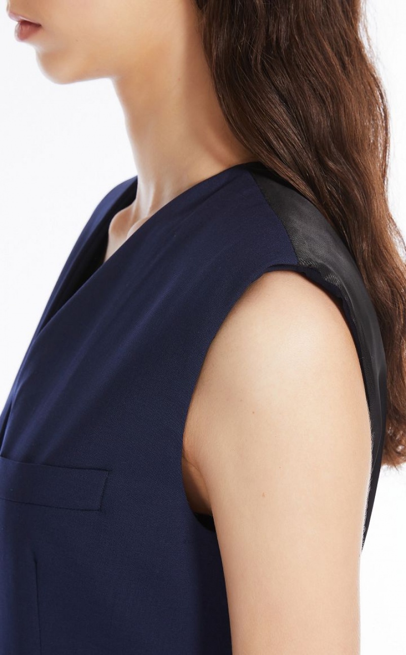 MaxMara Long Waistcoat Suit MIDNIGHTBLUE | MMR593512