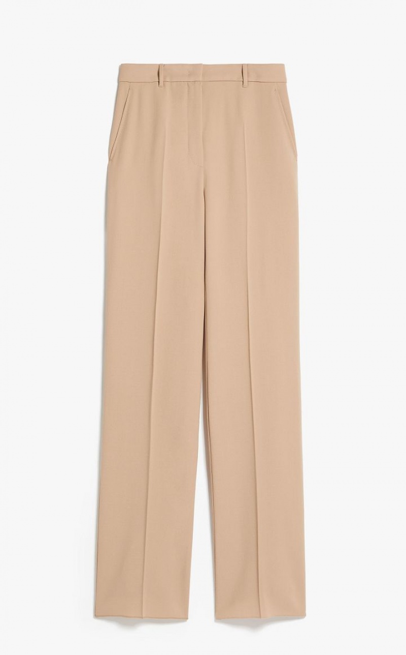 MaxMara Long Wool Crepe Suit CAMEL | MMR593514