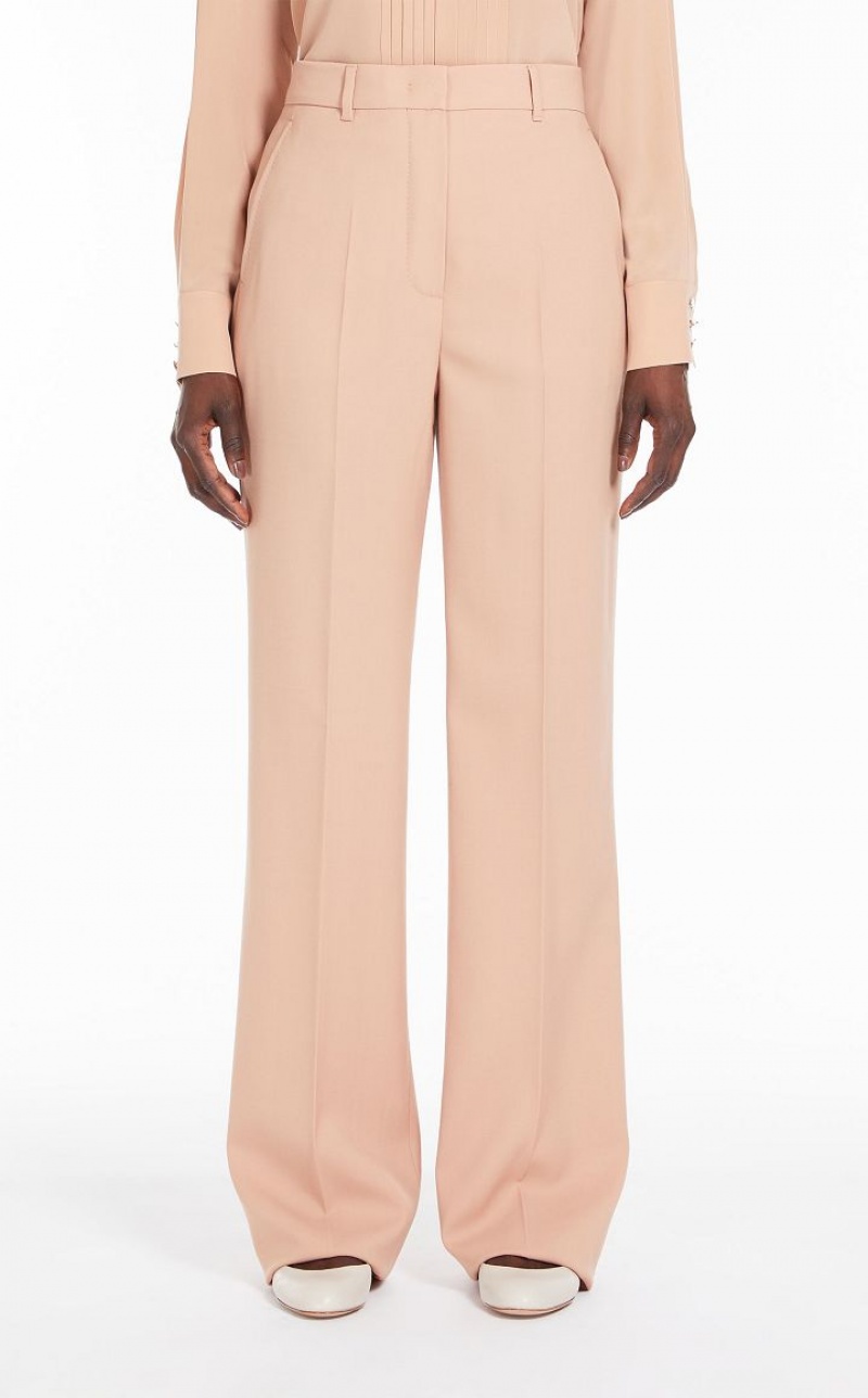 MaxMara Long Wool Crepe Suit CAMEL | MMR593534